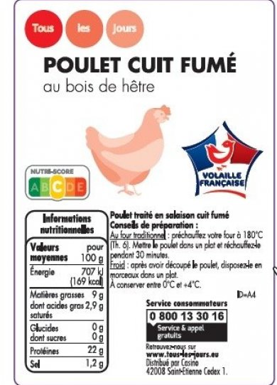 Lidl, Aldi, Casino : plusieurs poulets fumÃ©s rappelÃ©s pour ListÃ©ria