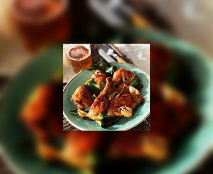 Saute de veau aux epinards et lait de coco