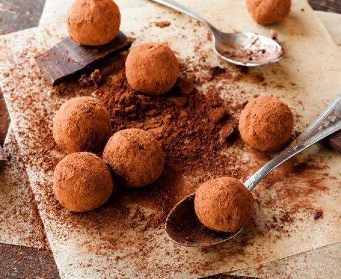 Truffes au chocolat