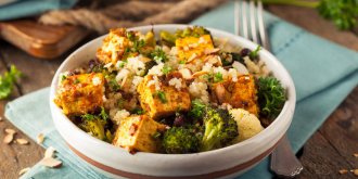 Cocotte de legumes au tofu