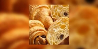 Petits pains au chocolat et croissants maison