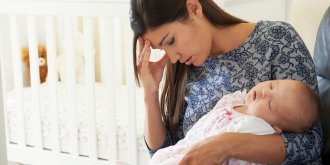 Les douleurs apres l’accouchement favoriseraient la depression post-partum