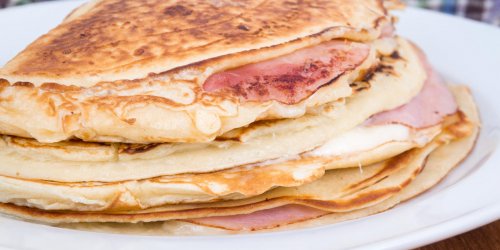 Crepes au jambon