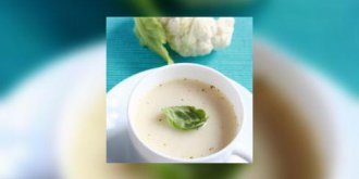 Potage de chou-fleur a la muscade