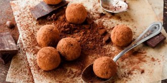 Truffes au chocolat