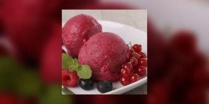 Sorbet de groseilles au miel toutes fleurs