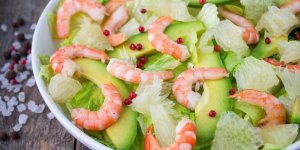 Crevettes a l-avocat