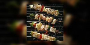 Brochettes lotte coco