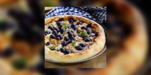 Tarte au raisin frais