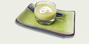 Potage glace de concombre