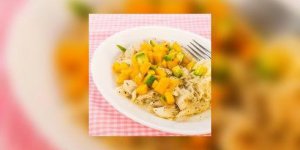 Salade de haddock a la mangue