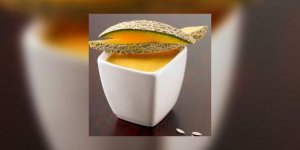 Soupe de melon citronnee et anisee